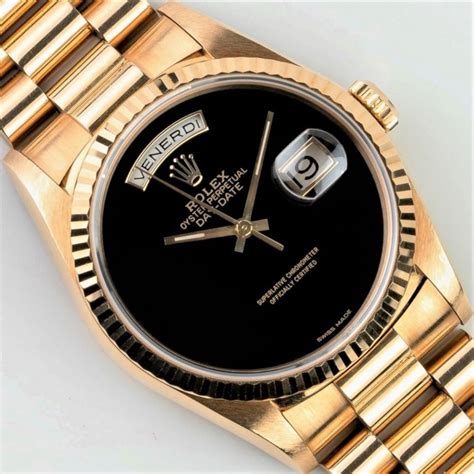 rolex day date 18238 onyx dial|rolex day date president 18238.